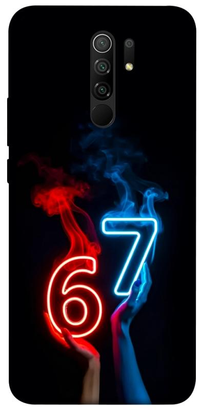 Чохол itsPrint Hands Six Seven для Xiaomi Redmi 9, написи, купити оптом з доставкою