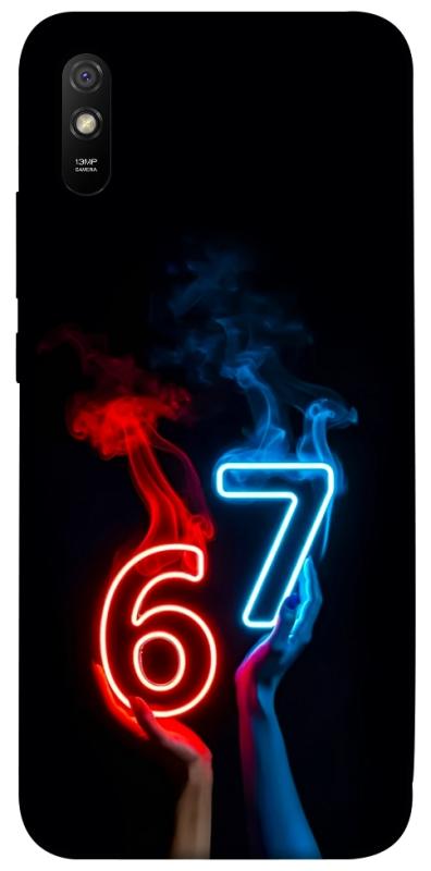 Чохол itsPrint Hands Six Seven для Xiaomi Redmi 9A, написи, купити оптом з доставкою