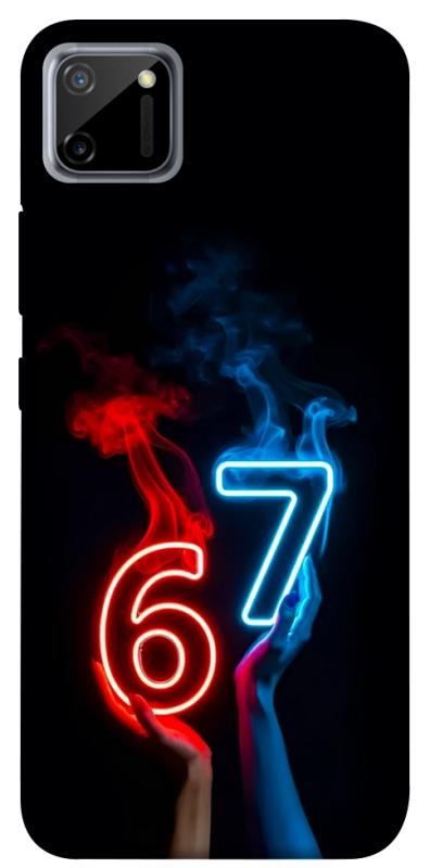 Чохол itsPrint Hands Six Seven для Realme C11, написи, купити оптом з доставкою