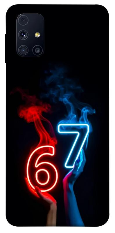 Чохол itsPrint Hands Six Seven для Samsung Galaxy M31s, написи, купити оптом з доставкою