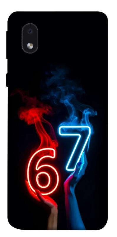 Чохол itsPrint Hands Six Seven для Samsung Galaxy M01 Core / A01 Core, написи, купити оптом з доставкою
