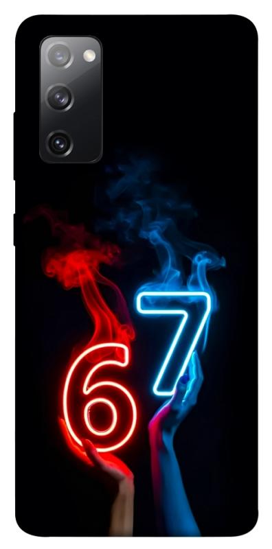 Чохол itsPrint Hands Six Seven для Samsung Galaxy S20 FE, написи, купити оптом з доставкою