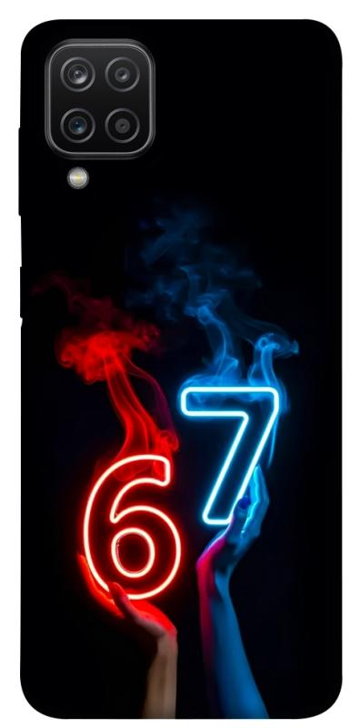 Чохол itsPrint Hands Six Seven для Samsung Galaxy A12, написи, купити оптом з доставкою