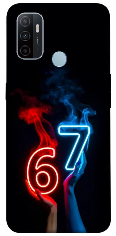 Чохол itsPrint Hands Six Seven для Oppo A53 / A32 / A33, написи, купити оптом з доставкою