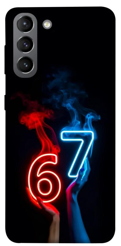 Чохол itsPrint Hands Six Seven для Samsung Galaxy S21, написи, купити оптом з доставкою