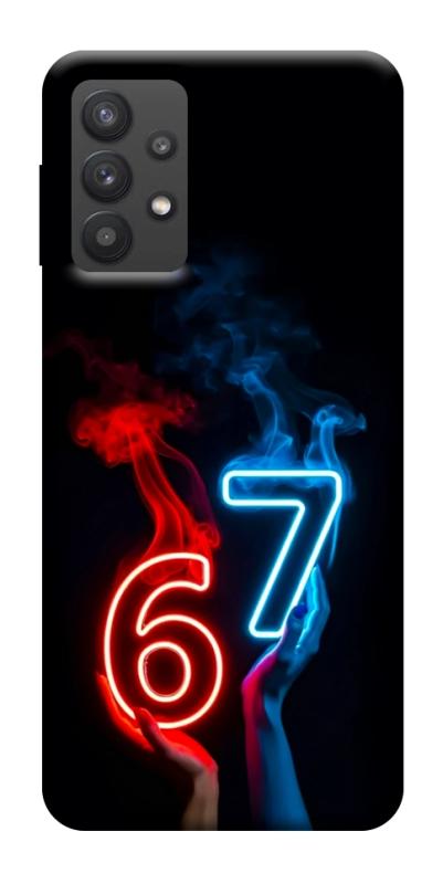 Чохол itsPrint Hands Six Seven для Samsung Galaxy A32 (A326B) 5G, написи, купити оптом з доставкою