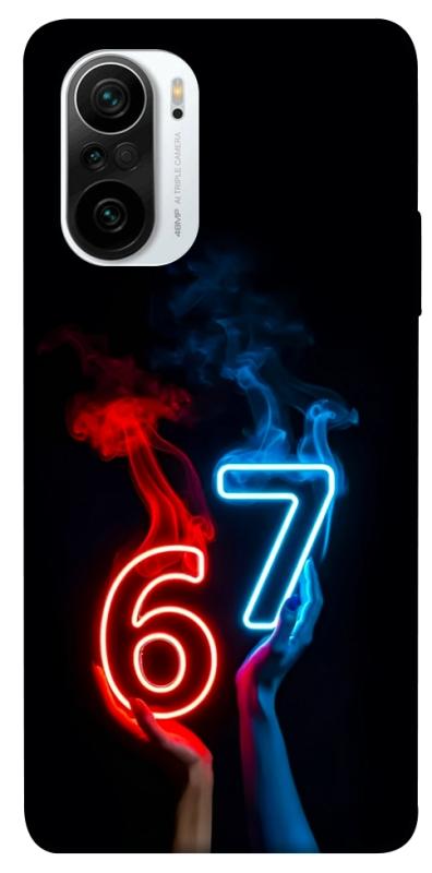 Чохол itsPrint Hands Six Seven для Xiaomi Redmi K40 / K40 Pro / K40 Pro+ / Poco F3, написи, купити оптом з доставкою