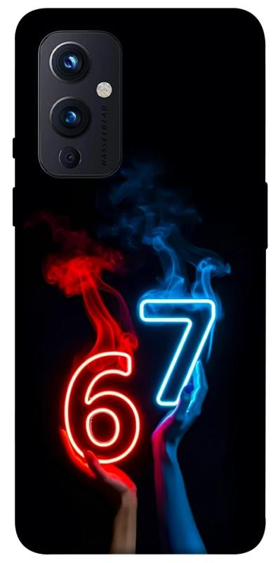 Чохол itsPrint Hands Six Seven для OnePlus 9, написи, купити оптом з доставкою