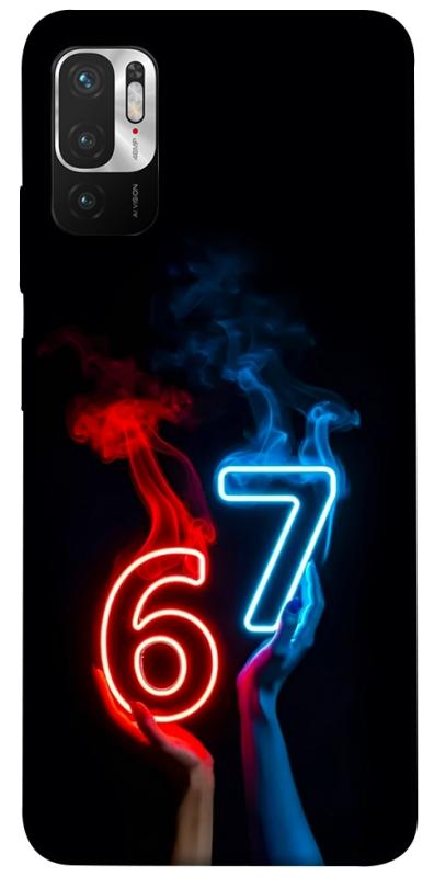 Чохол itsPrint Hands Six Seven для Xiaomi Redmi Note 10 5G, написи, купити оптом з доставкою