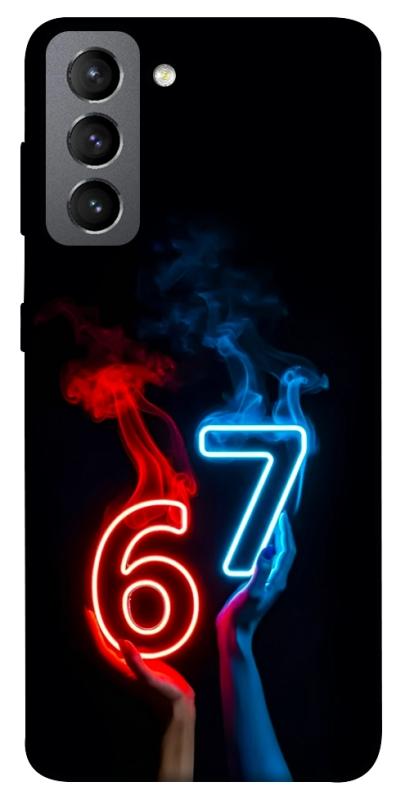 Чохол itsPrint Hands Six Seven для Samsung Galaxy S21 FE, написи, купити оптом з доставкою