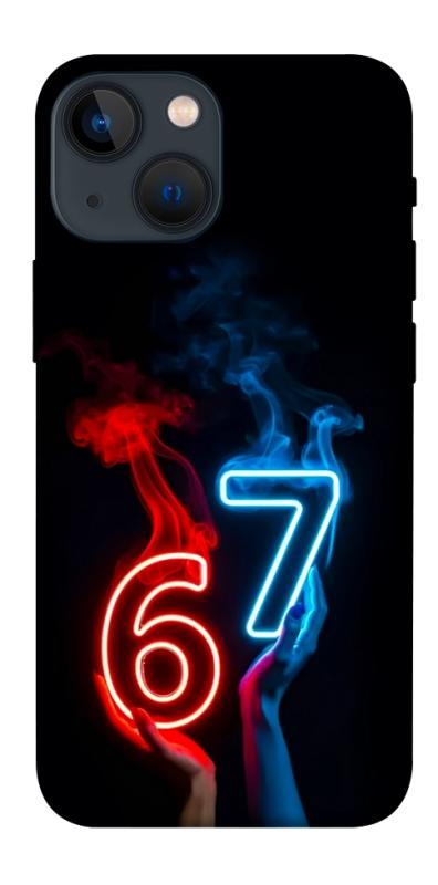 Чохол itsPrint Hands Six Seven для Apple iPhone 13 mini (5.4"), написи, купити оптом з доставкою