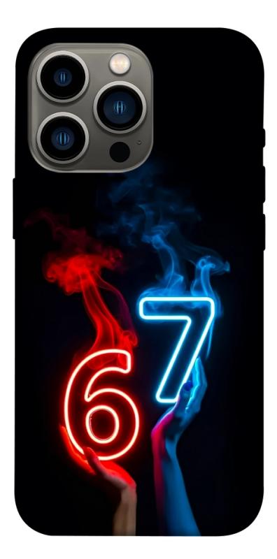 Чохол itsPrint Hands Six Seven для Apple iPhone 13 Pro (6.1"), написи, купити оптом з доставкою