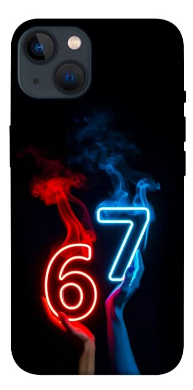 Чохол itsPrint Hands Six Seven для Apple iPhone 13 (6.1"), написи, купити оптом з доставкою