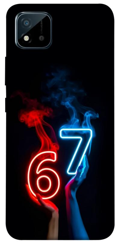 Чохол itsPrint Hands Six Seven для Realme C11 (2021), написи, купити оптом з доставкою