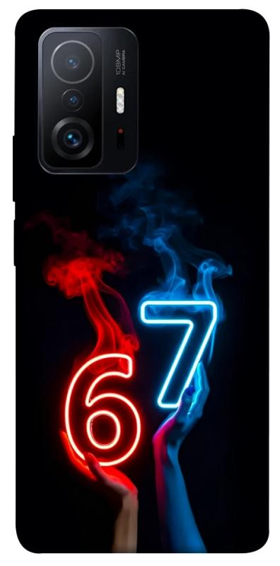 Чохол itsPrint Hands Six Seven для Xiaomi 11T / 11T Pro, написи, купити оптом з доставкою