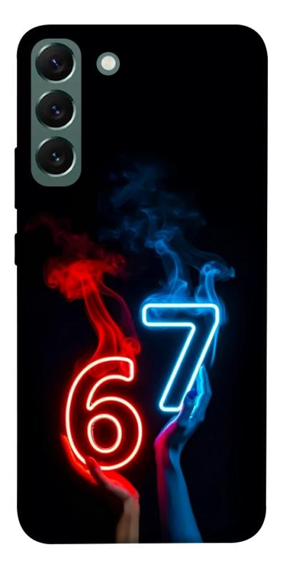 Чохол itsPrint Hands Six Seven для Samsung Galaxy S22+, написи, купити оптом з доставкою