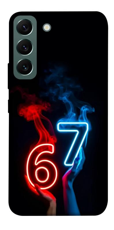 Чохол itsPrint Hands Six Seven для Samsung Galaxy S22, написи, купити оптом з доставкою