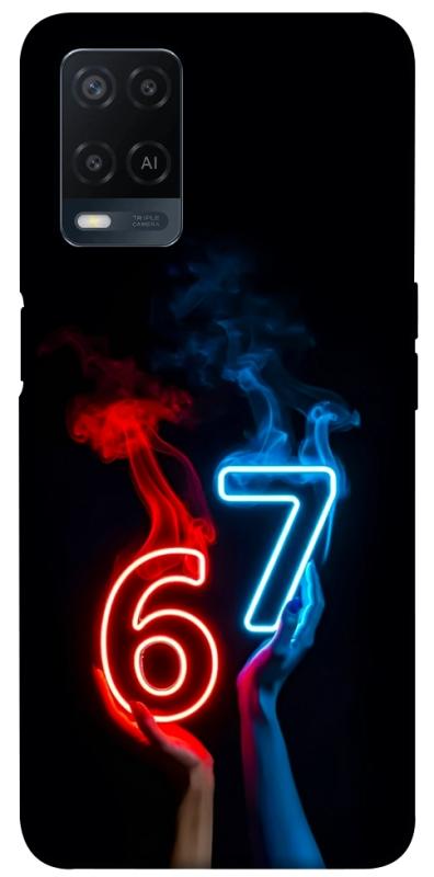Чохол itsPrint Hands Six Seven для Oppo A16s / A16, написи, купити оптом з доставкою