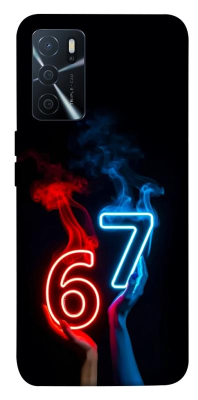 Чохол itsPrint Hands Six Seven для Oppo A16s / A16, написи, купити оптом з доставкою