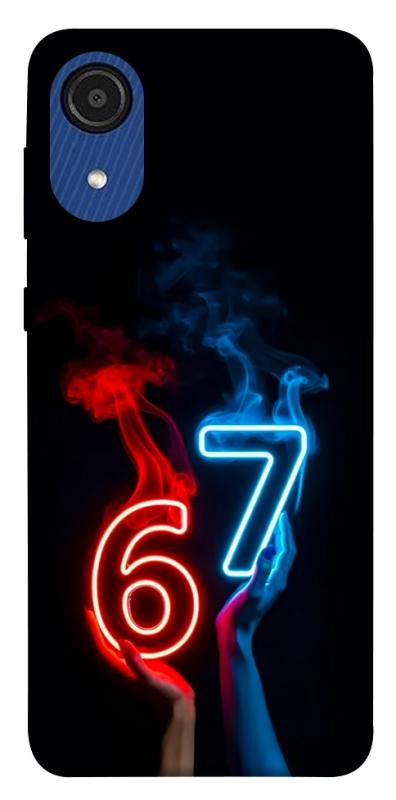 Чохол itsPrint Hands Six Seven для Samsung Galaxy A03 Core, написи, купити оптом з доставкою