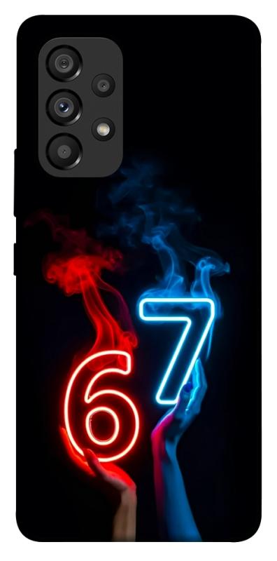 Чохол itsPrint Hands Six Seven для Samsung Galaxy A53 5G, написи, купити оптом з доставкою