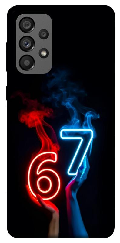 Чохол itsPrint Hands Six Seven для Samsung Galaxy A73 5G, написи, купити оптом з доставкою