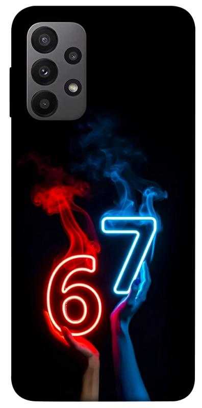 Чохол itsPrint Hands Six Seven для Samsung Galaxy A23 4G, написи, купити оптом з доставкою
