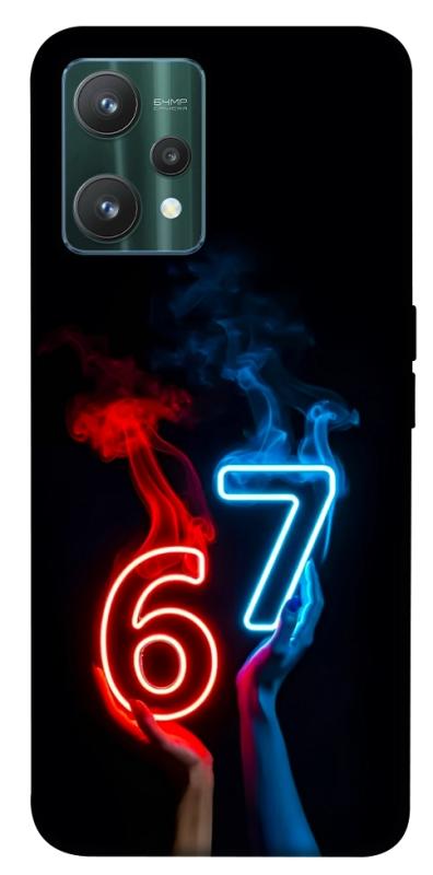 Чохол itsPrint Hands Six Seven для Realme 9 Pro, написи, купити оптом з доставкою