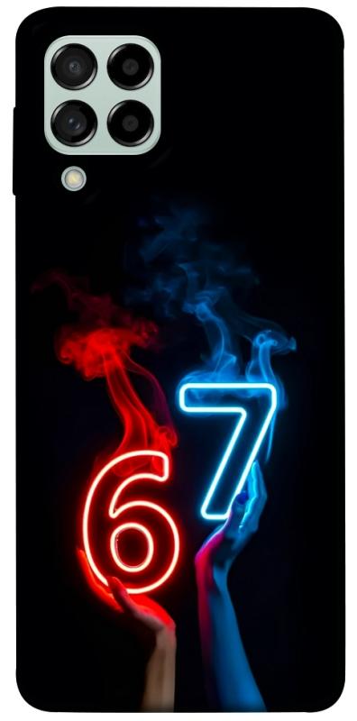 Чохол itsPrint Hands Six Seven для Samsung Galaxy M53 5G, написи, купити оптом з доставкою