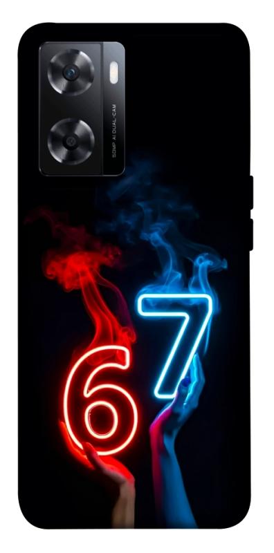 Чохол itsPrint Hands Six Seven для OnePlus Nord N20 SE, написи, купити оптом з доставкою