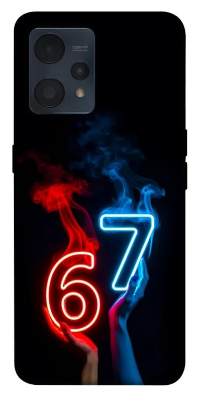 Чохол itsPrint Hands Six Seven для Realme 9 4G / 9 Pro+, написи, купити оптом з доставкою