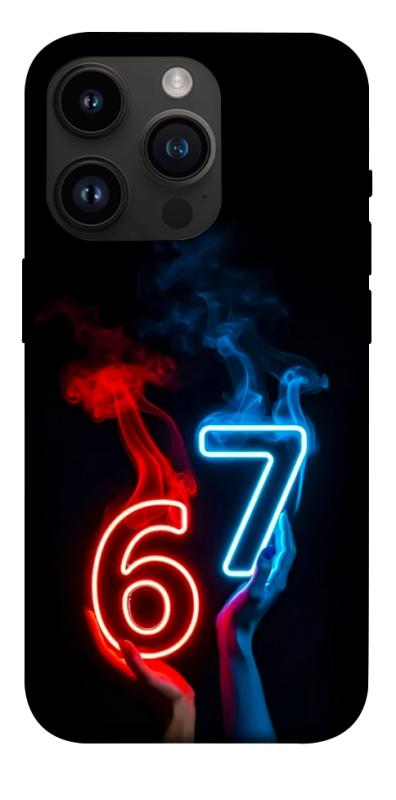 Чохол itsPrint Hands Six Seven для Apple iPhone 14 Pro (6.1"), написи, купити оптом з доставкою