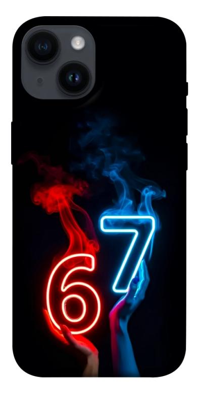 Чохол itsPrint Hands Six Seven для Apple iPhone 14 (6.1"), написи, купити оптом з доставкою