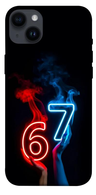 Чохол itsPrint Hands Six Seven для Apple iPhone 14 Plus (6.7"), написи, купити оптом з доставкою