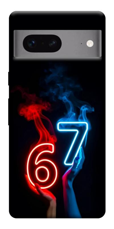 Чохол itsPrint Hands Six Seven для Google Pixel 7, написи, купити оптом з доставкою