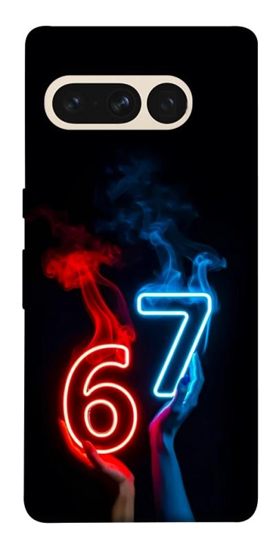 Чохол itsPrint Hands Six Seven для Google Pixel 7 Pro, написи, купити оптом з доставкою