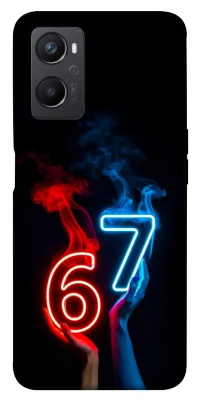 Чохол itsPrint Hands Six Seven для Oppo A96, написи, купити оптом з доставкою