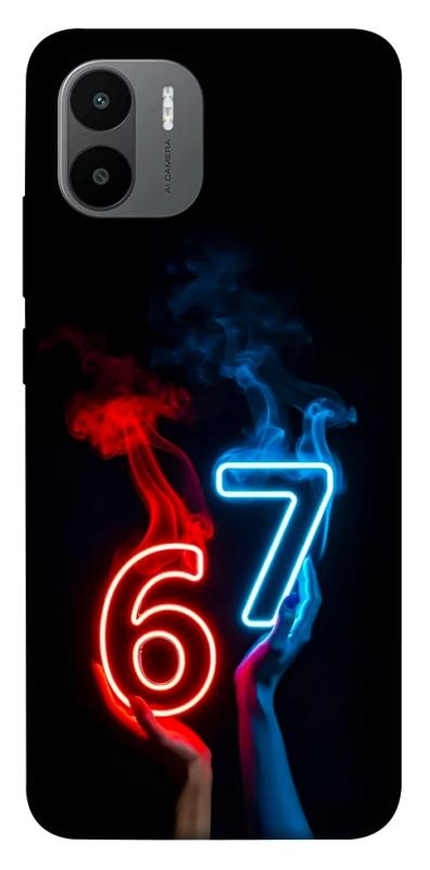 Чохол itsPrint Hands Six Seven для Xiaomi Redmi A1 / A2, написи, купити оптом з доставкою