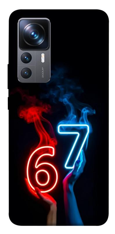 Чохол itsPrint Hands Six Seven для Xiaomi 12T / 12T Pro, написи, купити оптом з доставкою