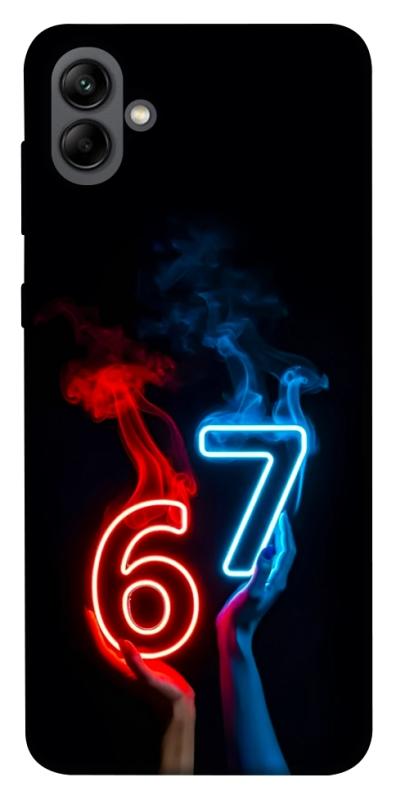 Чохол itsPrint Hands Six Seven для Samsung Galaxy A04, написи, купити оптом з доставкою