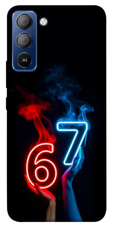 Чохол itsPrint Hands Six Seven для TECNO Pop 5 LTE, написи, купити оптом з доставкою