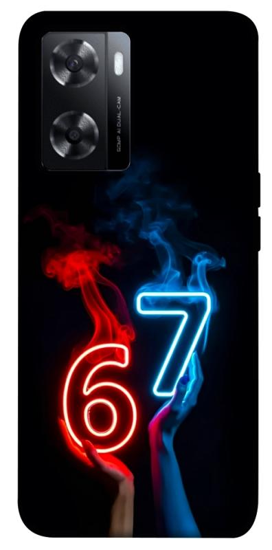 Чохол itsPrint Hands Six Seven для Oppo A57s, написи, купити оптом з доставкою