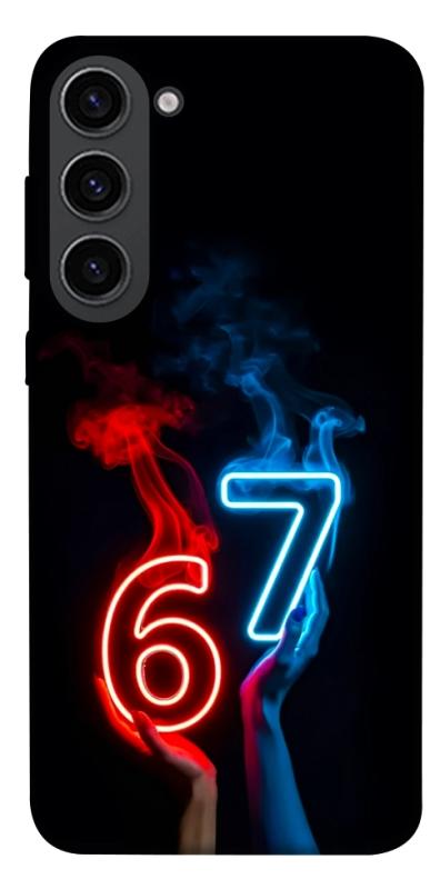 Чохол itsPrint Hands Six Seven для Samsung Galaxy S23, написи, купити оптом з доставкою