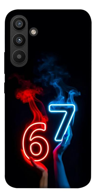 Чохол itsPrint Hands Six Seven для Samsung Galaxy A34 5G, написи, купити оптом з доставкою