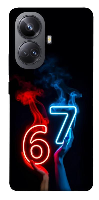Чохол itsPrint Hands Six Seven для Realme 10 Pro+, написи, купити оптом з доставкою
