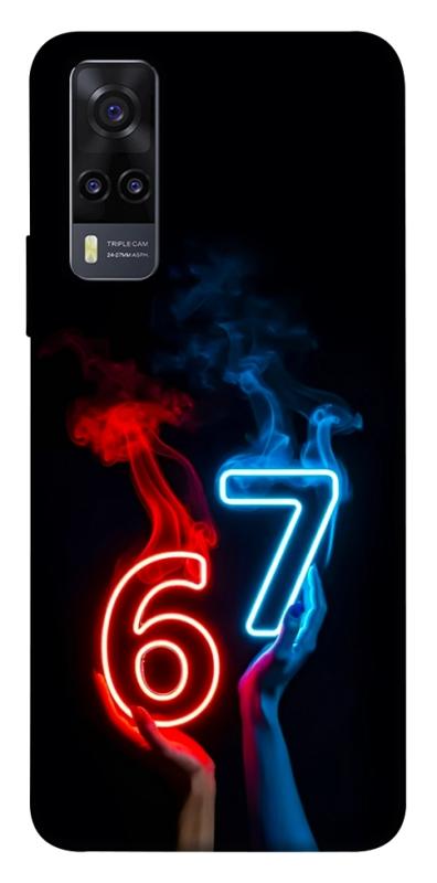 Чохол itsPrint Hands Six Seven для Vivo Y31, написи, купити оптом з доставкою