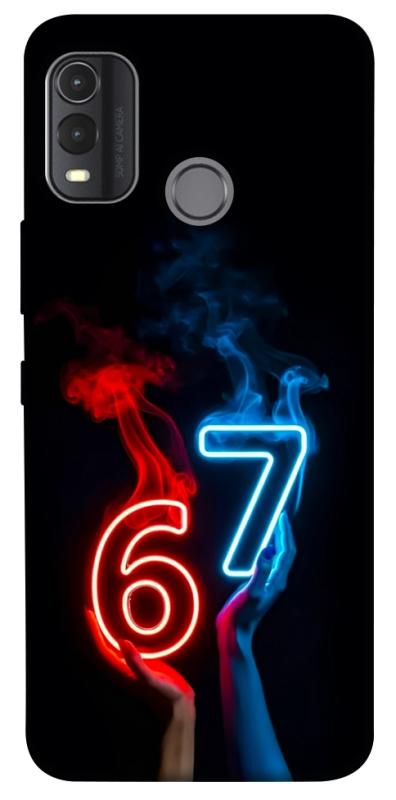 Чохол itsPrint Hands Six Seven для Nokia G11 Plus, написи, купити оптом з доставкою