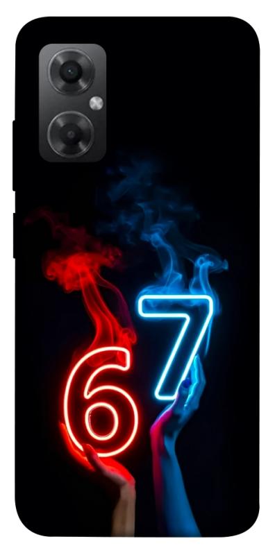 Чохол itsPrint Hands Six Seven для Xiaomi Redmi Note 11R, написи, купити оптом з доставкою