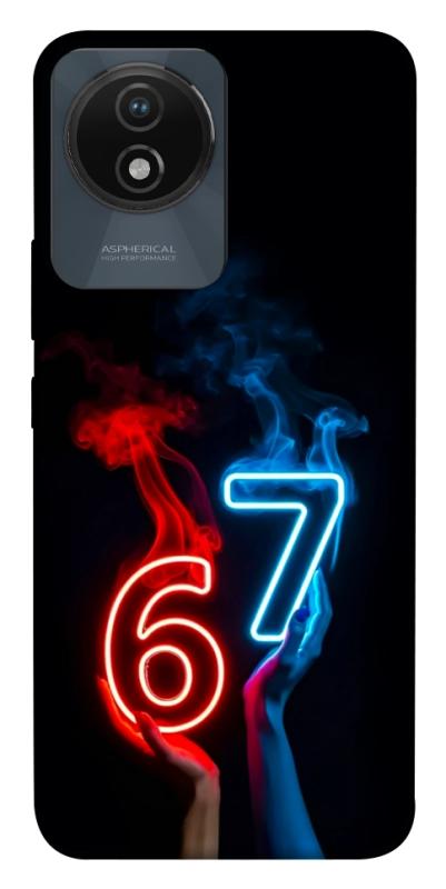 Чохол itsPrint Hands Six Seven для Vivo Y02, написи, купити оптом з доставкою