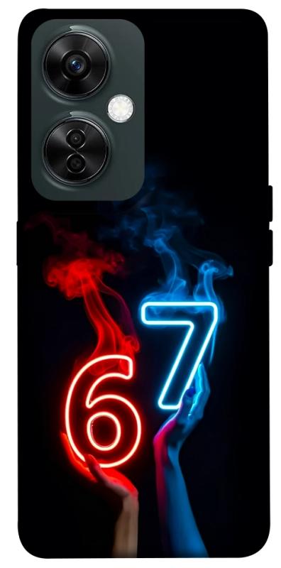 Чохол itsPrint Hands Six Seven для OnePlus Nord CE 3 Lite, написи, купити оптом з доставкою